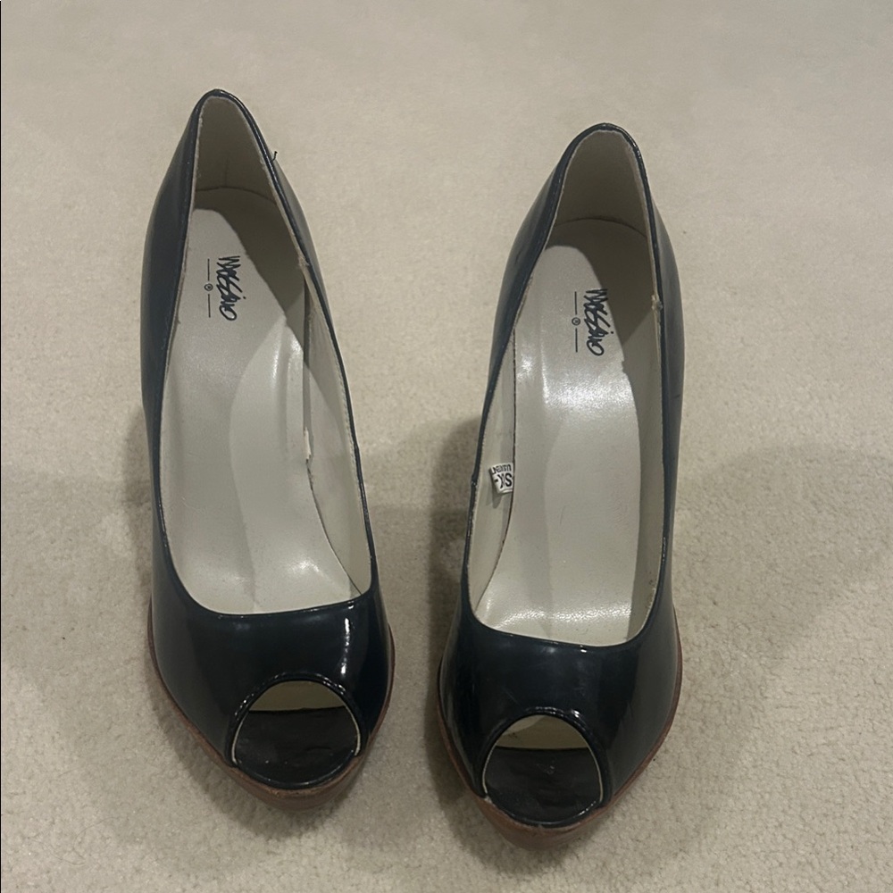 Mossimo Supply Co. Women's Elegant Black Peep Toe Heels